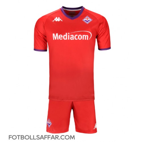 Fiorentina Tredje Dräkt Barn 2024-25 Kortärmad (+ Korta byxor)
